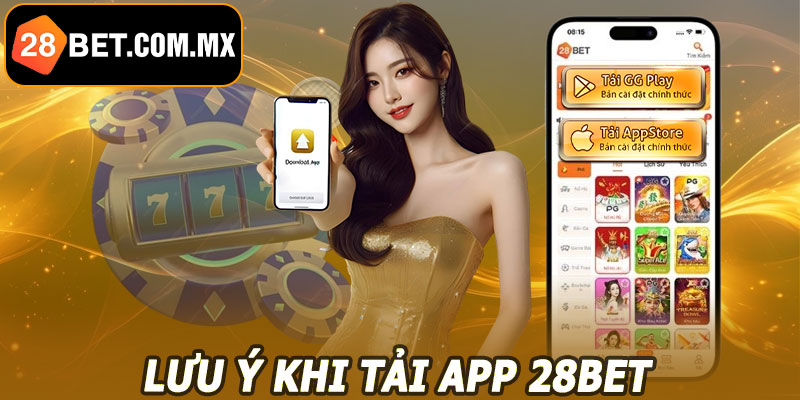 Lưu ý khi tải app 28BET